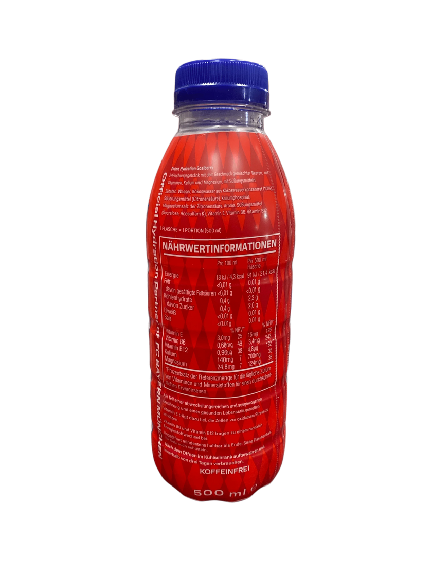 Prime Hydration Drink FC Bayern Munich - German Edition