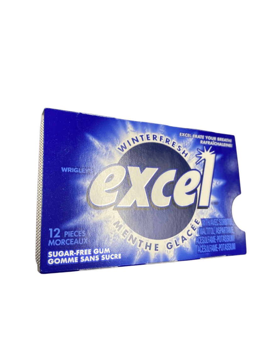 Excel Winter Fresh Gum 12 Pieces - Canadian Edition