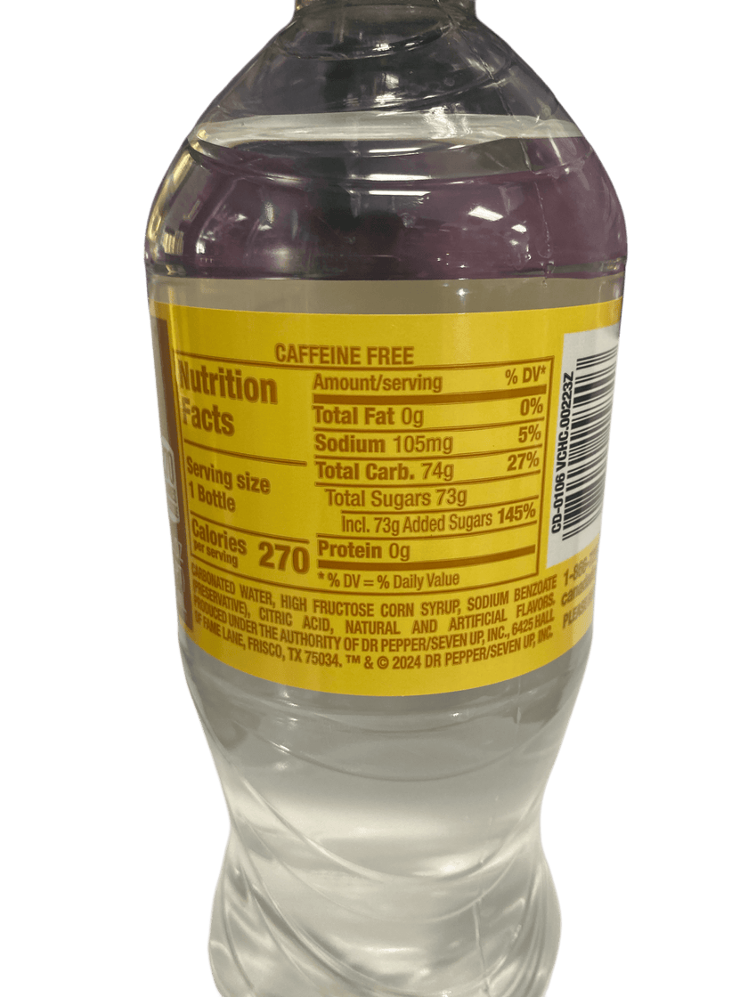 Canada Dry Vanilla Cream 591ML - Édition US