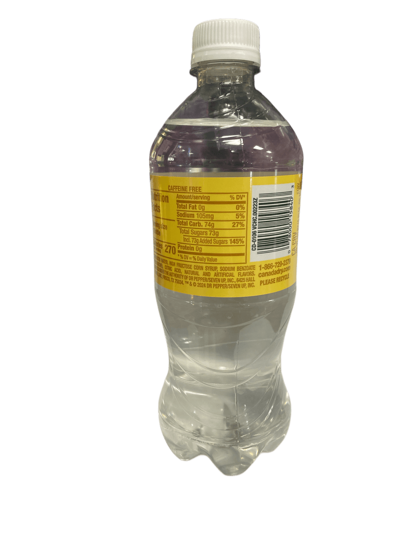 Canada Dry Vanilla Cream 591ML - Édition US