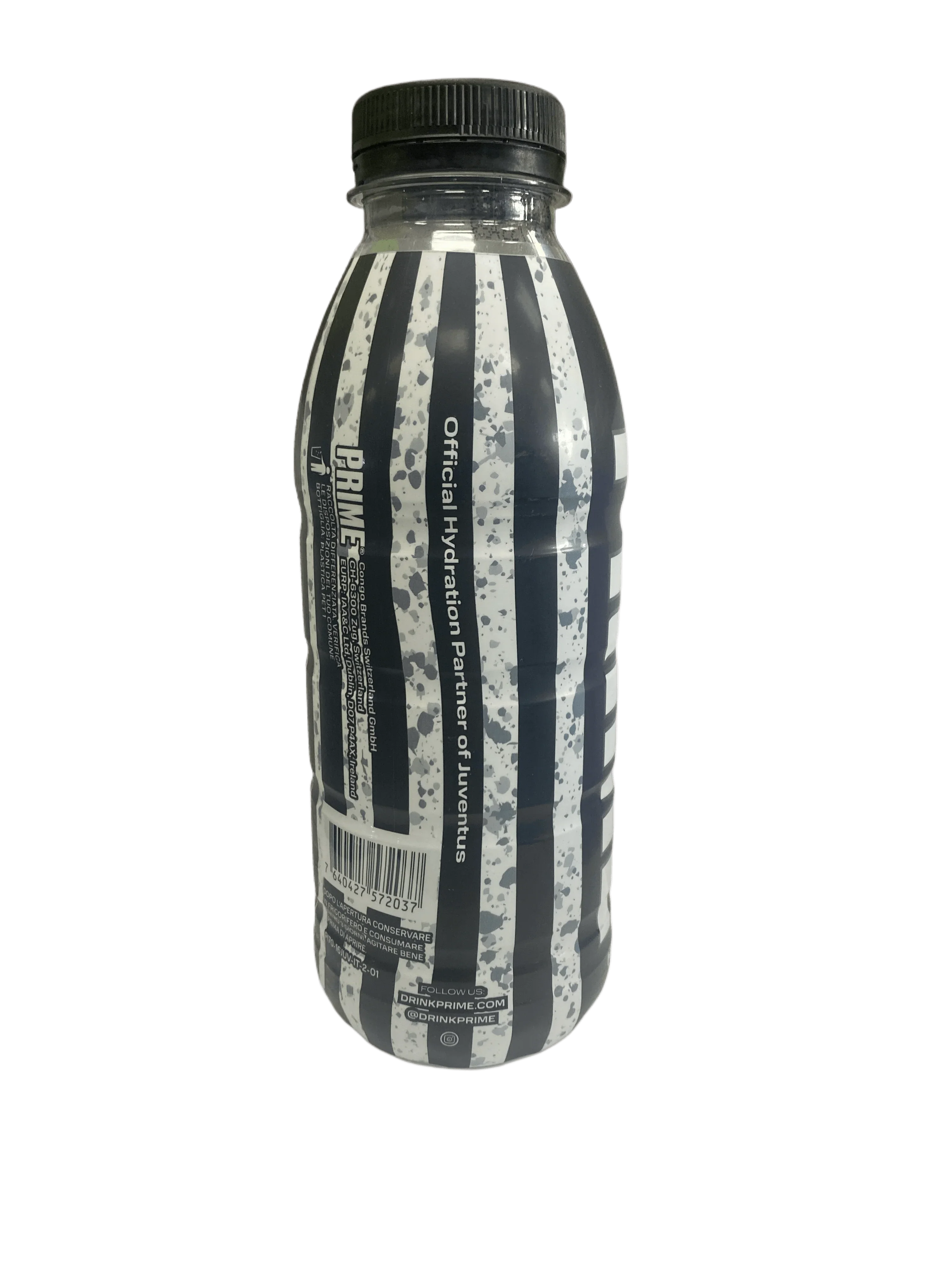 Prime Hydration Juventus Drink 500ML - Super Limited Edition - Italy Edition