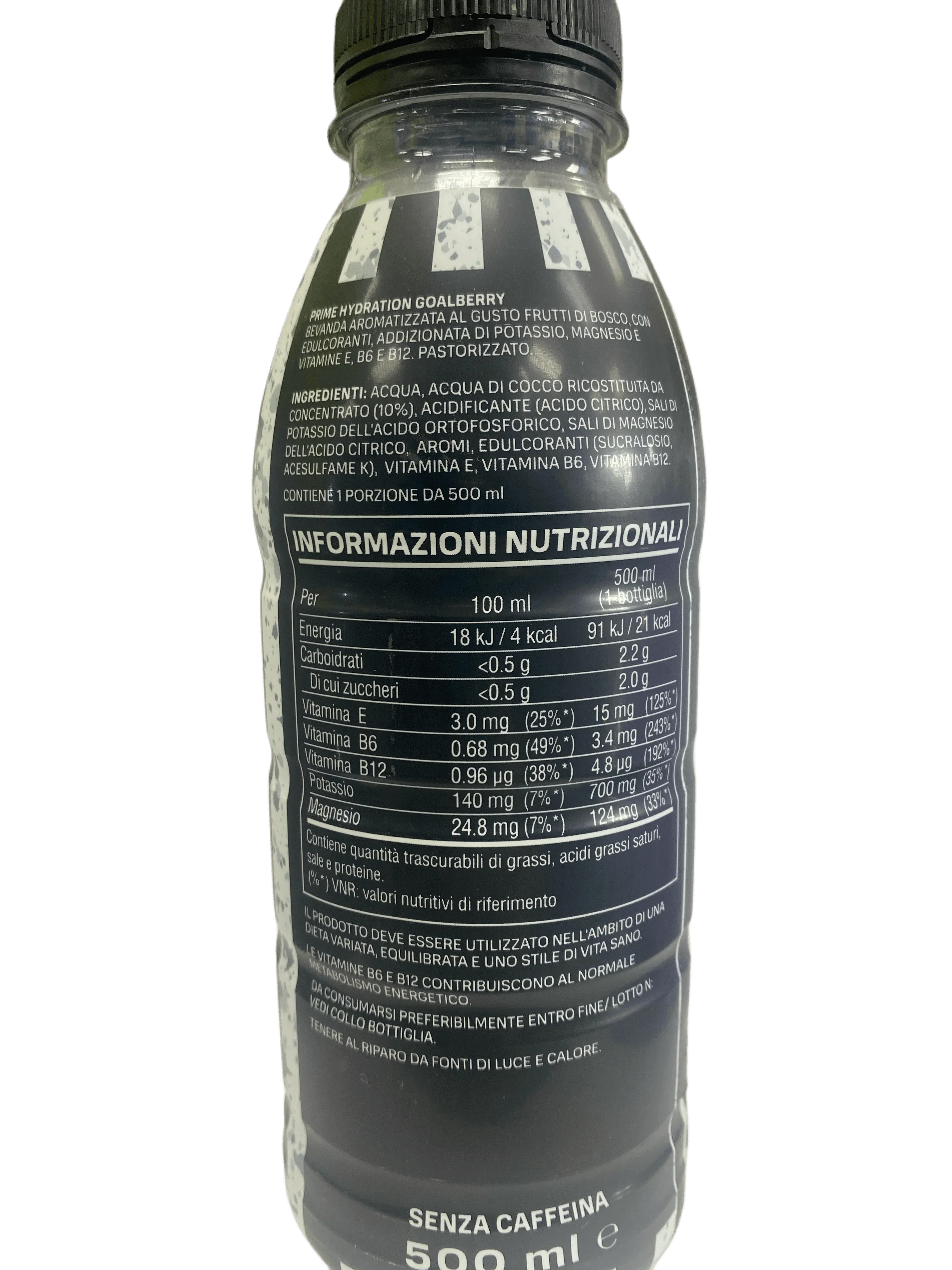 Prime Hydration Juventus Drink 500ML - Super Limited Edition - Italy Edition