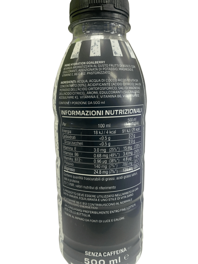 Prime Hydration Juventus Drink 500ML - Super Limited Edition - Italy Edition