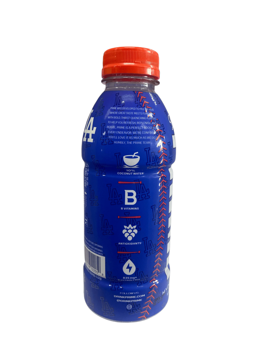 Prime Hydration Dodgers Blue Bottle 2024 Edition - U.S Edition - BB: 02/25