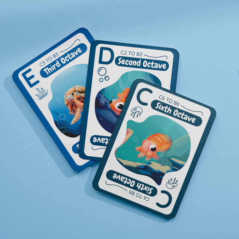 Fishing for Melodies (Prototype)- A Musical Sight Reading Card Game