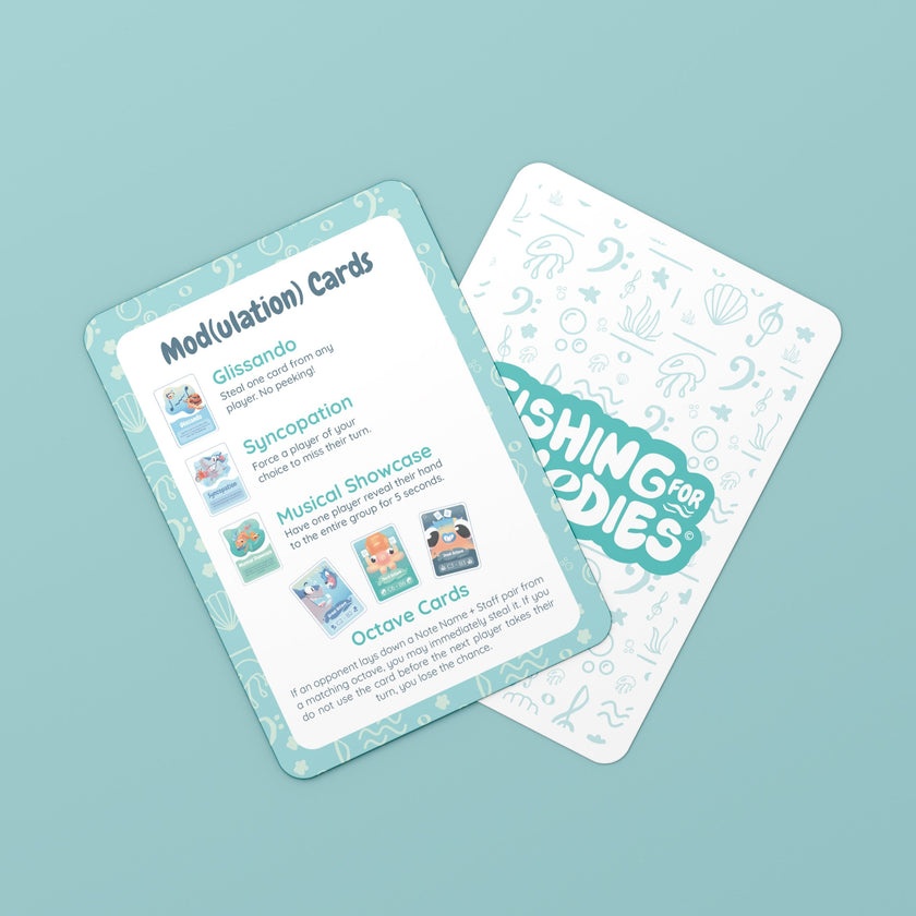 Fishing for Melodies (Prototype)- A Musical Sight Reading Card Game