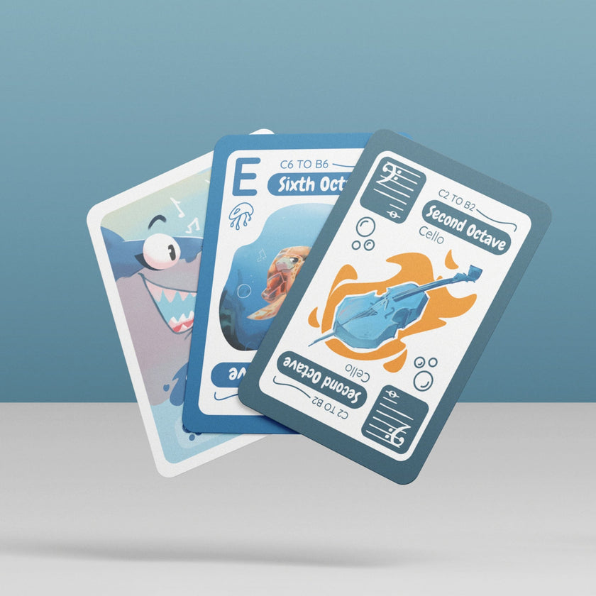 Fishing for Melodies (Prototype)- A Musical Sight Reading Card Game