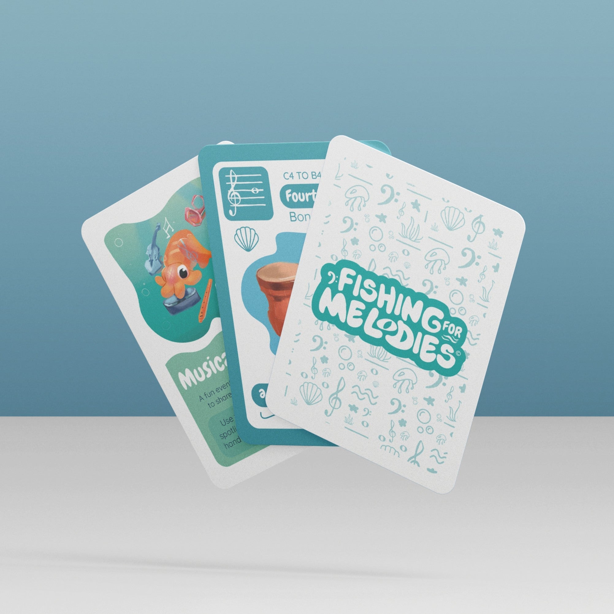 Fishing for Melodies (Prototype)- A Musical Sight Reading Card Game