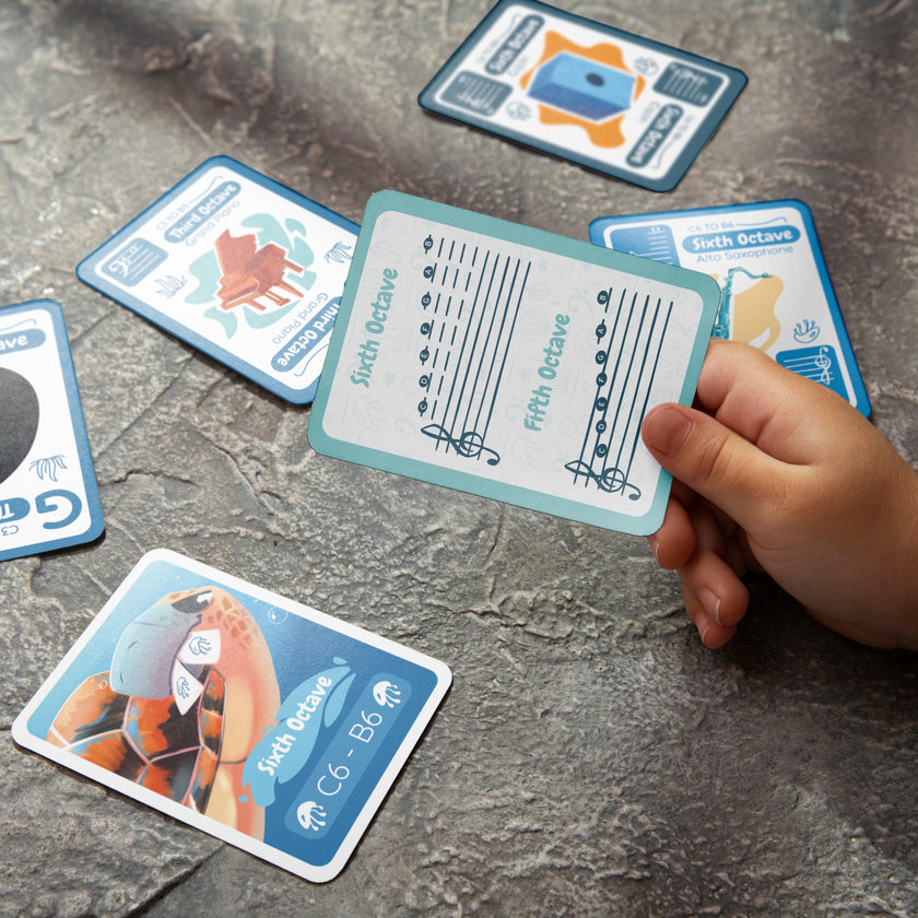 Fishing for Melodies (Prototype)- A Musical Sight Reading Card Game