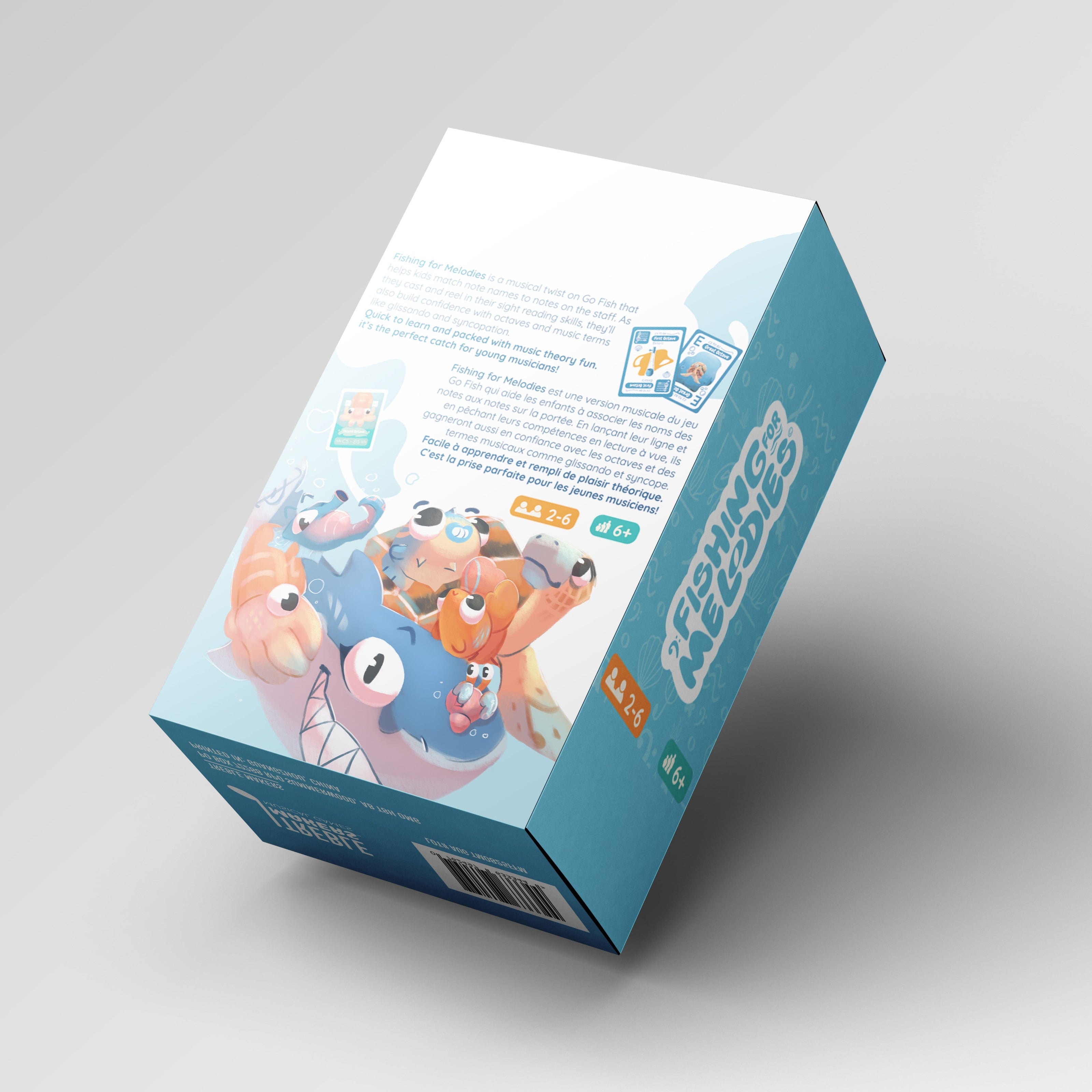 Fishing for Melodies (Prototype)- A Musical Sight Reading Card Game
