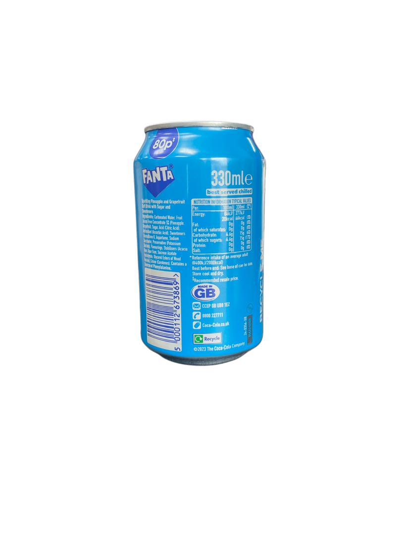 Fanta Pineapple & Grapefruit Can 330ML