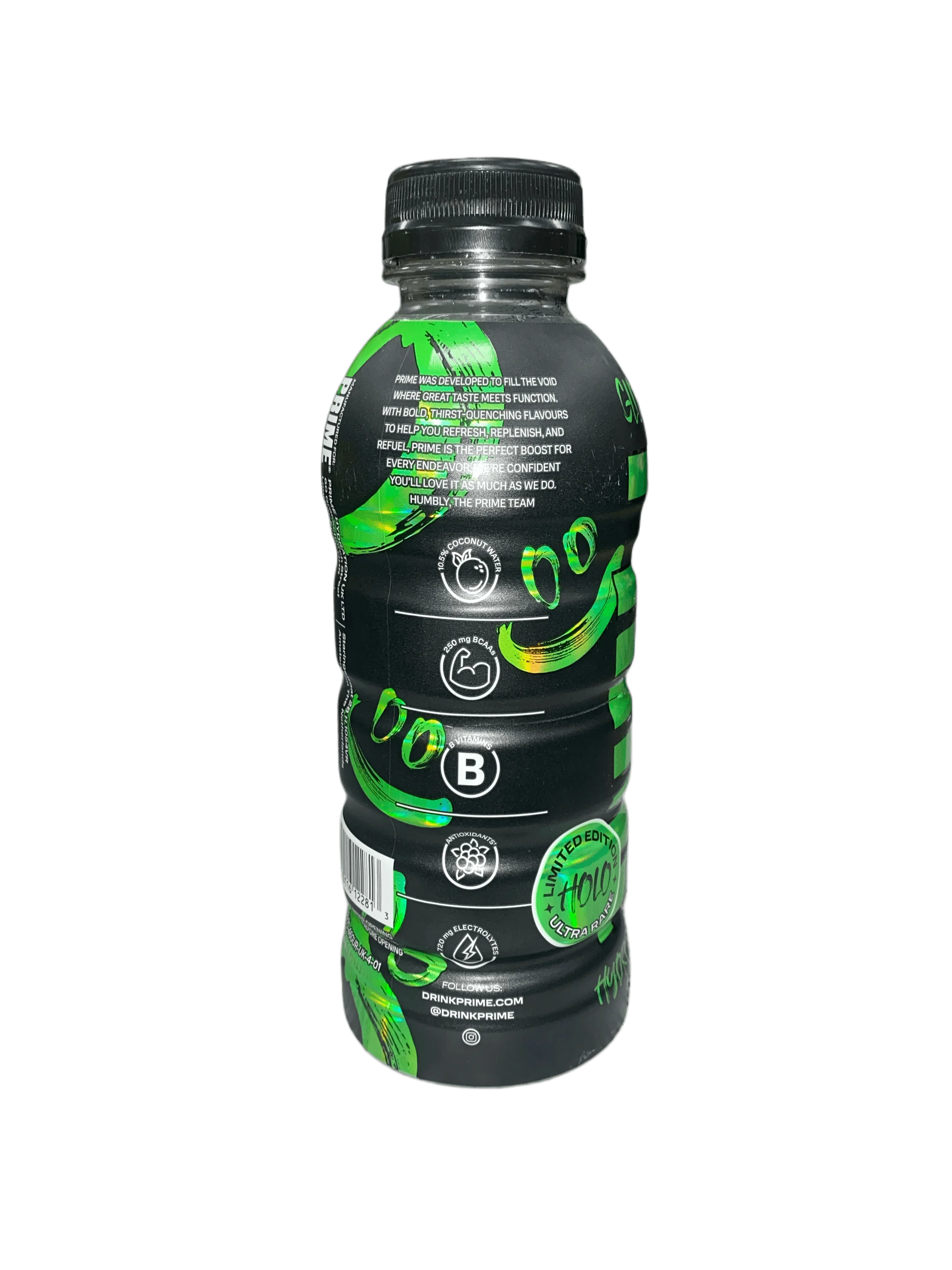 Prime Hydration Glowberry - U.K Ultra Rare HOLO Edition