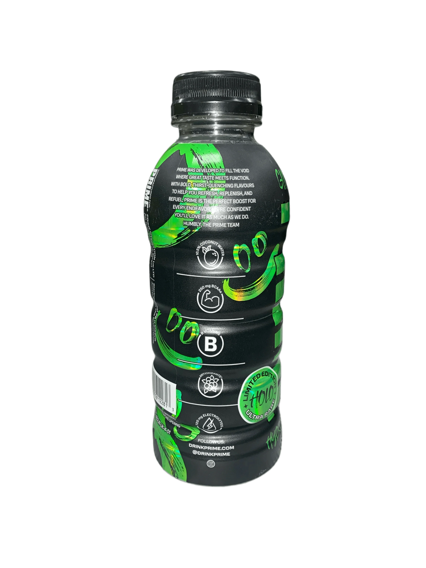 Prime Hydration Glowberry - U.K Ultra Rare HOLO Edition