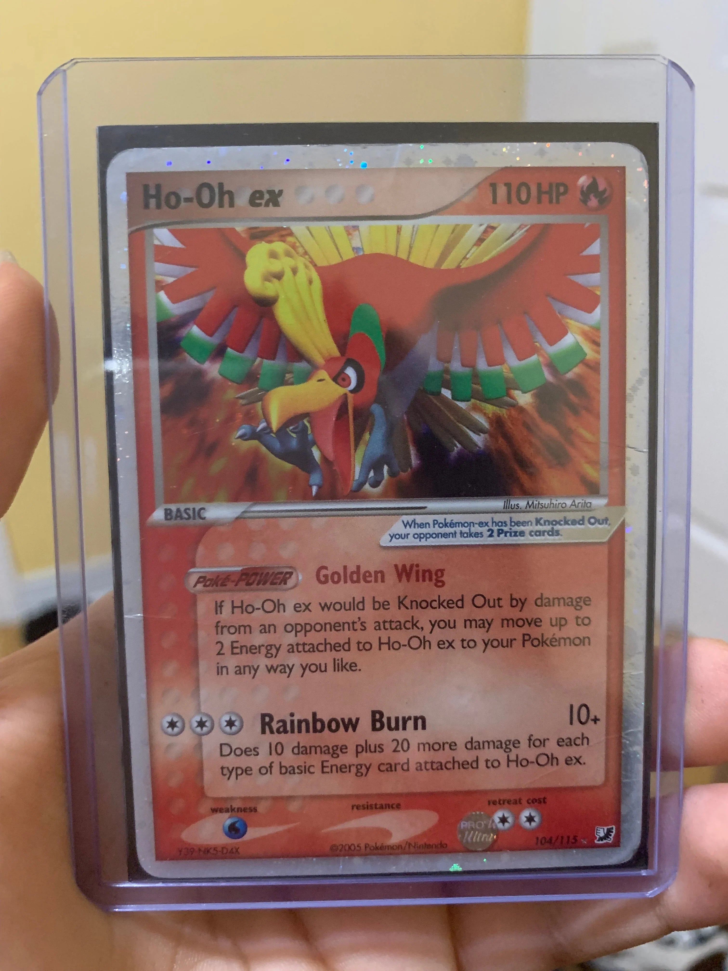 Ho-Oh EX - 104/115 - Ultra-Rare