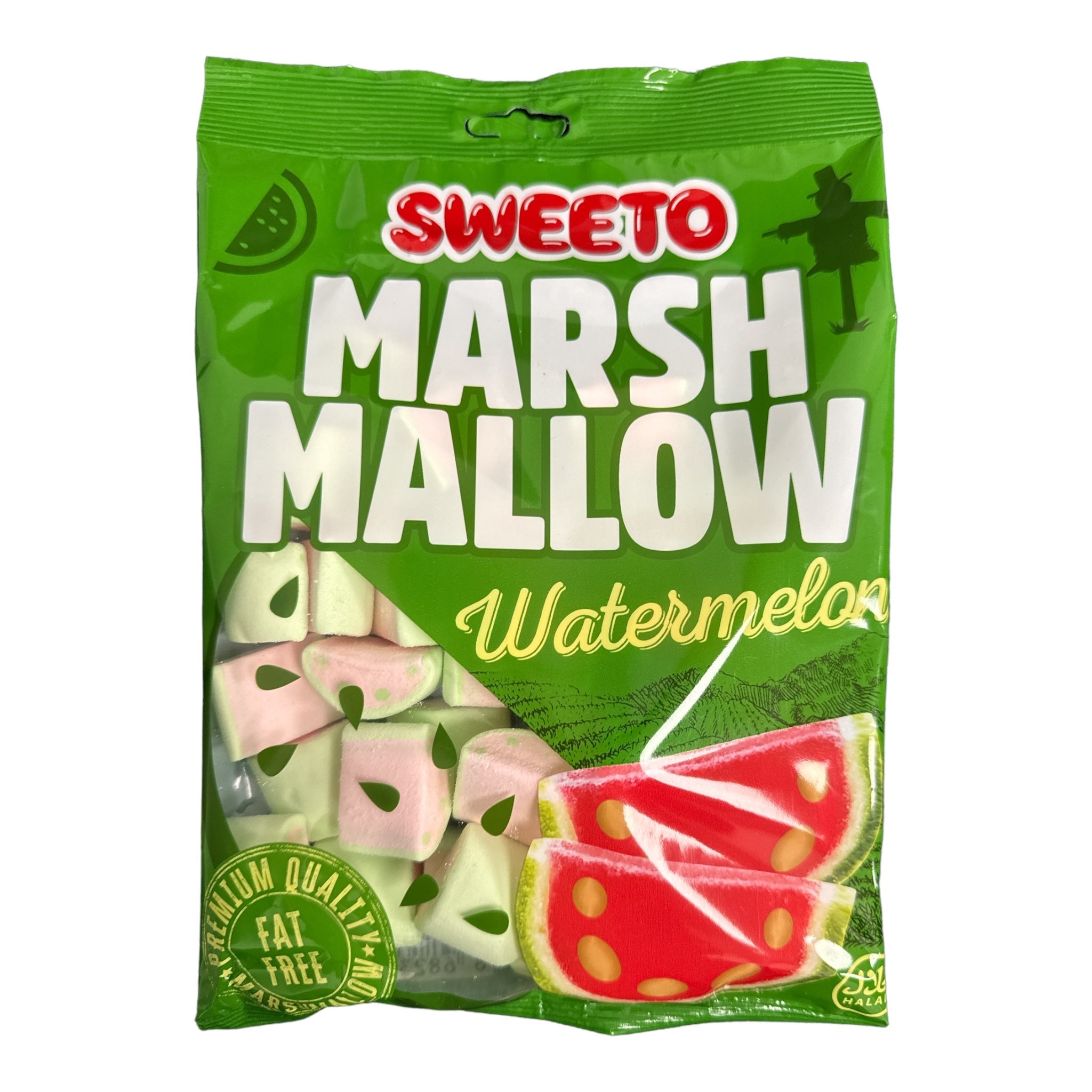 Sweeto Halal Marshmallow Watermelon 140g