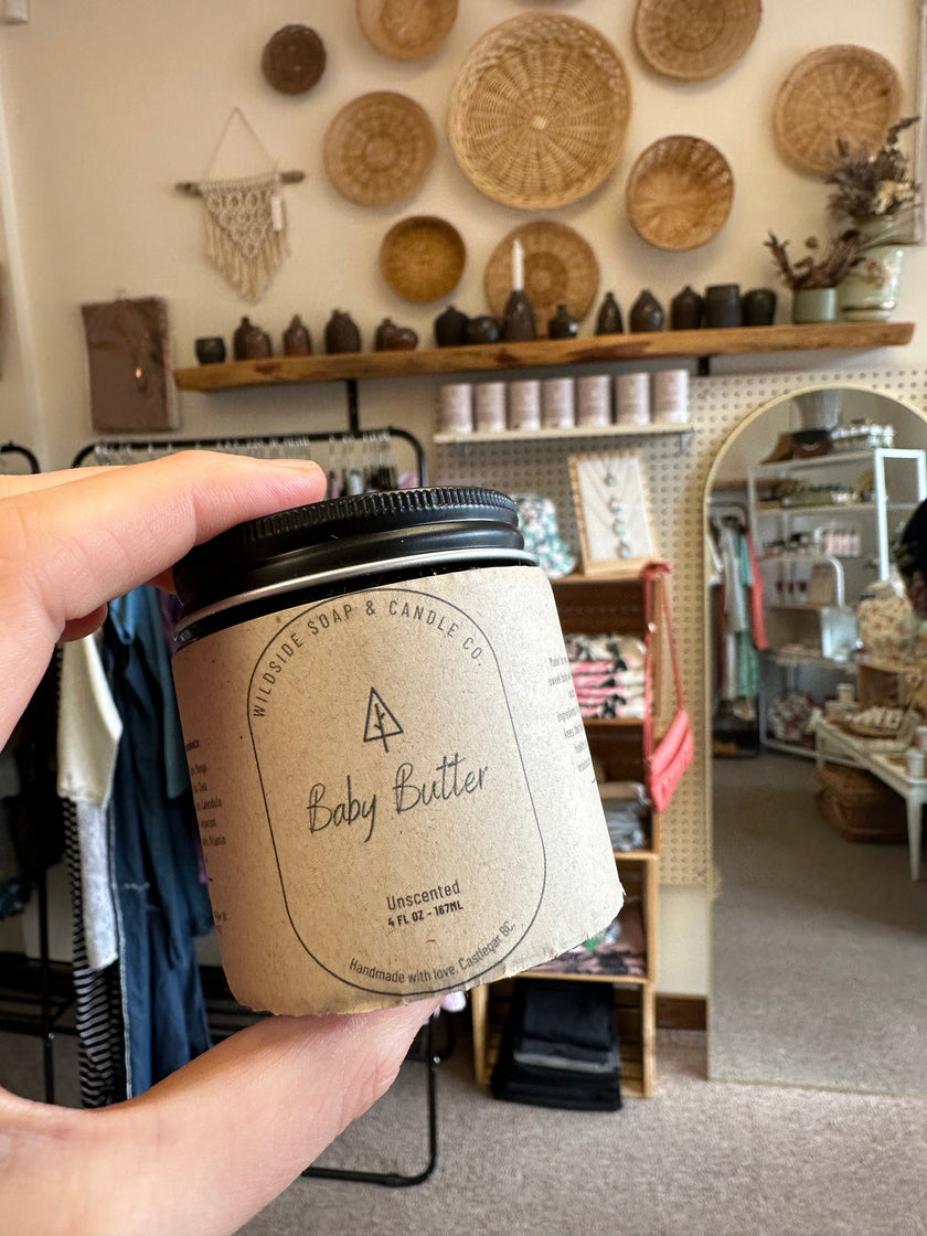 Wildside Unscented Baby Tallow Butter