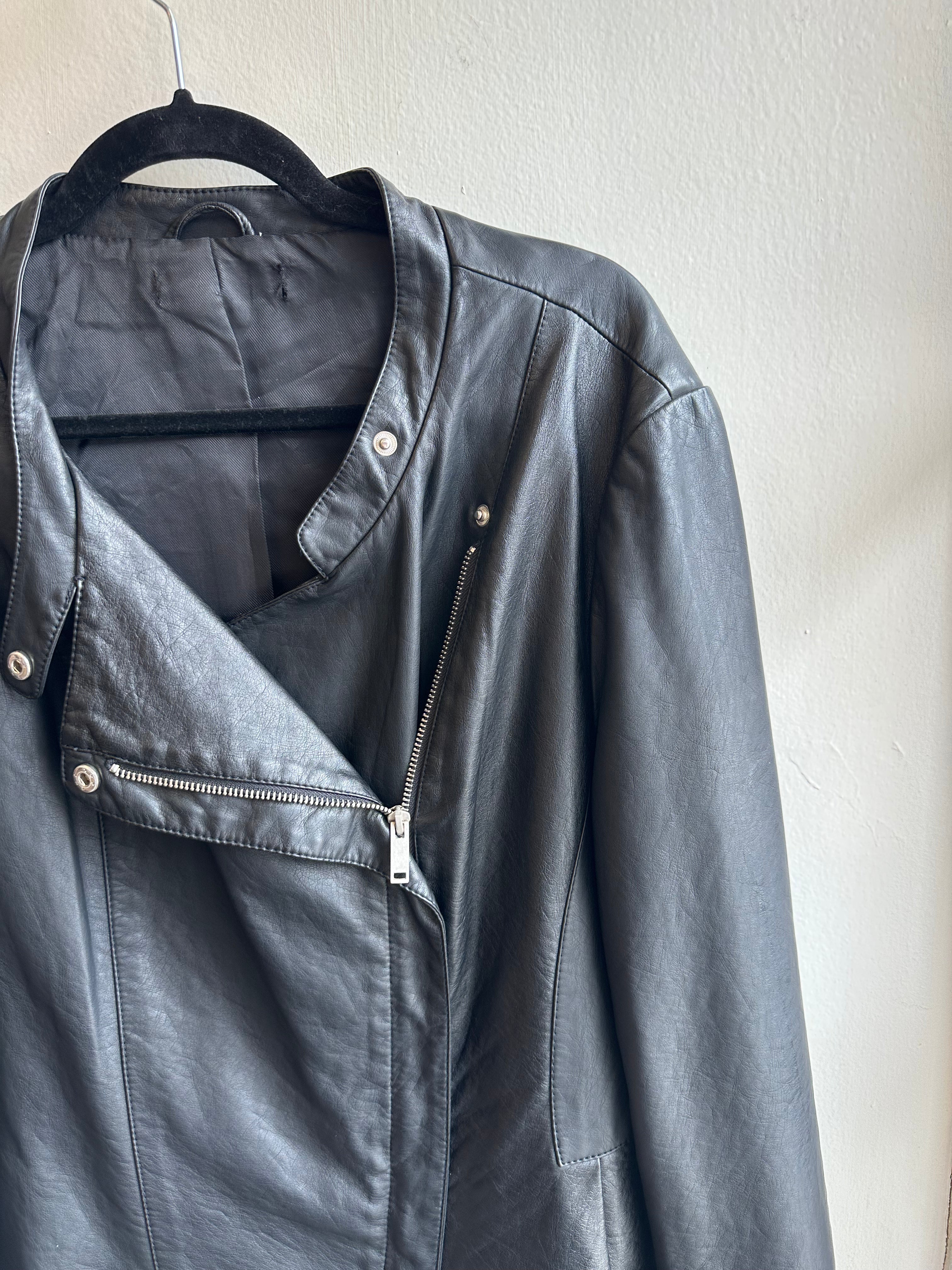 Vintage Y2K Leather Moto Jacket