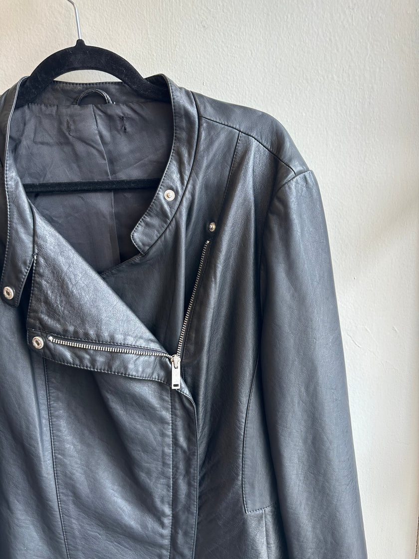 Vintage Y2K Leather Moto Jacket