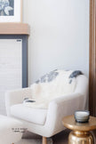 Shorn Grey Spotted Icelandic Sheepskin | Random