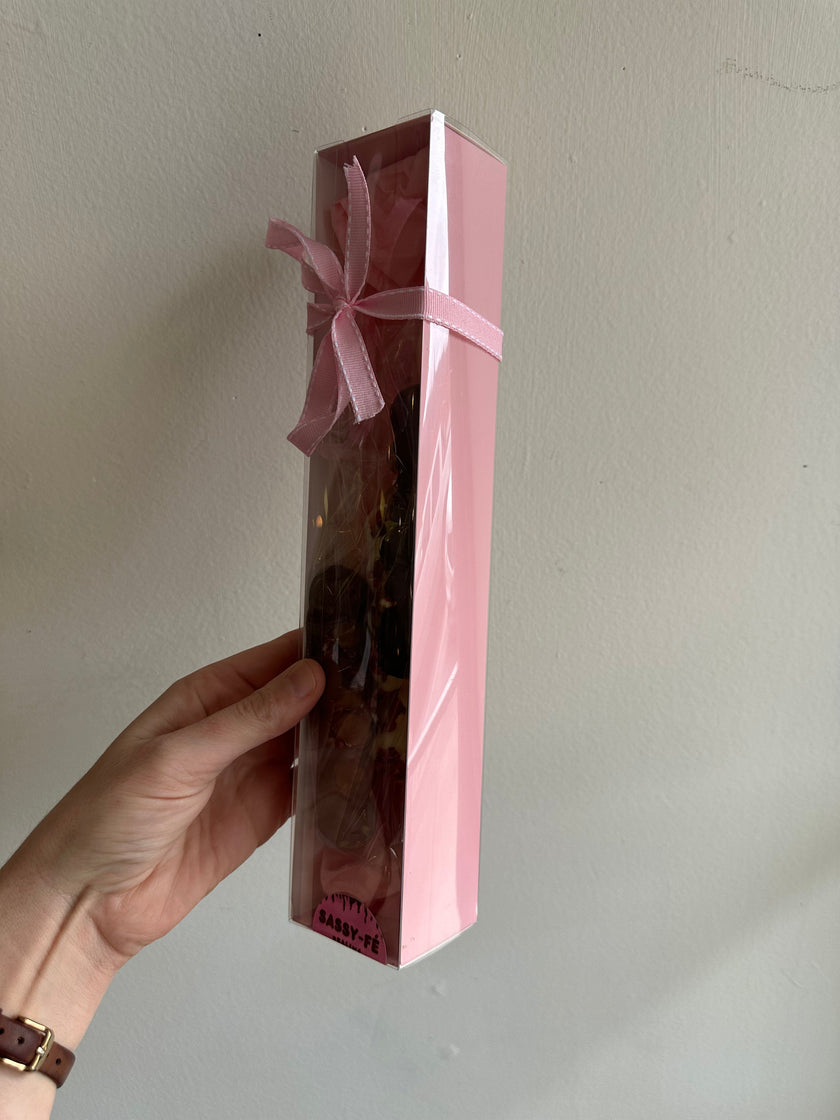 Sassy Fe Hand Crafted Belgian Chocolate Mixed Trio Box