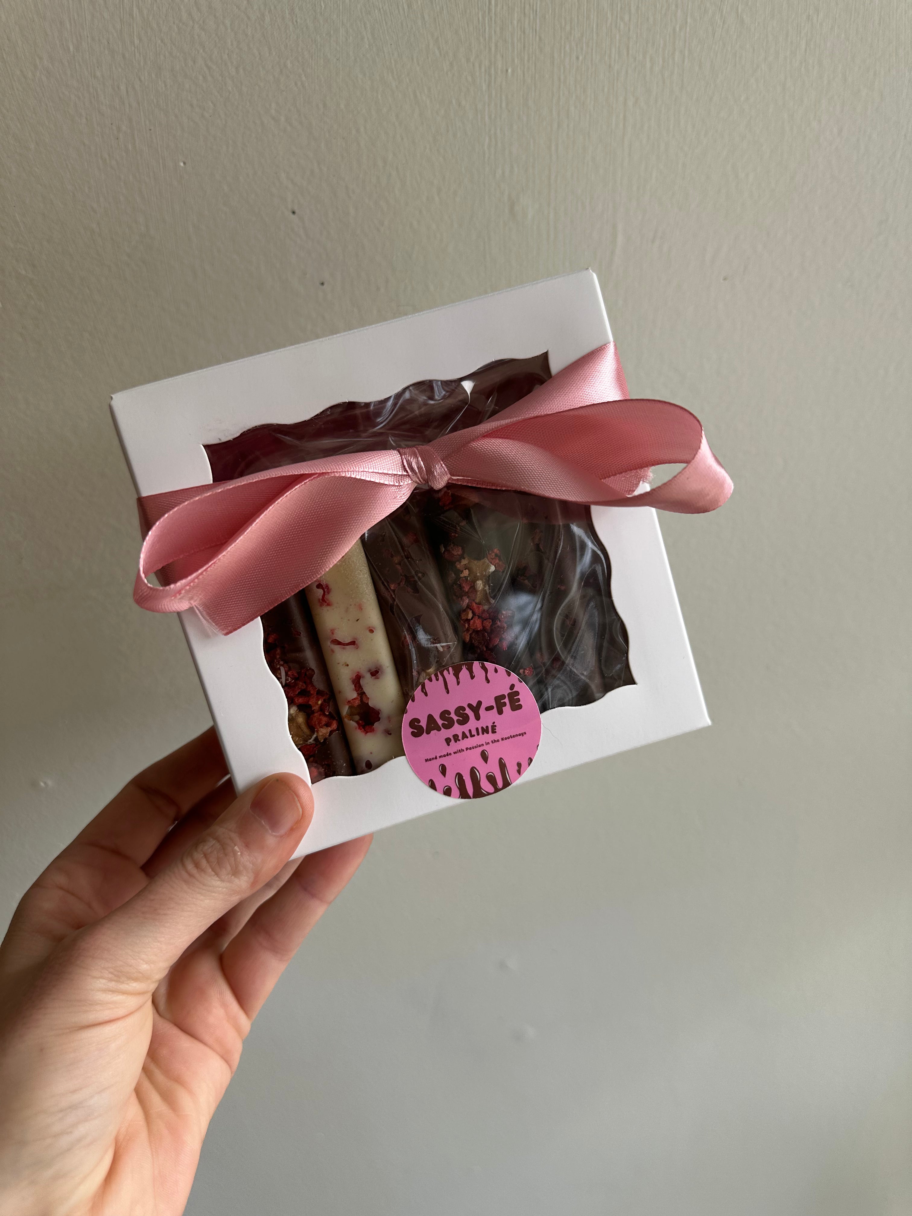 Sassy Fe Hand Crafted Belgian Chocolate Mixed Box