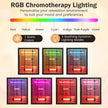 (Open Box) Top Seller-2025 Model-Costway- Premium 3-4 Person Full Spectrum Sauna With Red Light And Himalayan Salt Bar- Fully Loaded-App Controlled-Low EMF