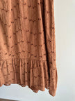 Rustic Charm Puff Sleeve Dress | Size Small