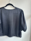 Wilfred Black Bria Balloon Sleeve Top