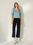 Wilfred Black Bria Balloon Sleeve Top