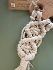 Raw Earth Handmade Rainbow Wooden Macrame Teether