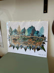 Kimboho Art Print Blue Mountain 14” x 11”