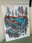 Kimboho Art Print Crystal Bears 14” x 11”