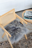 Silver Icelandic Sheepskin Chair Pad