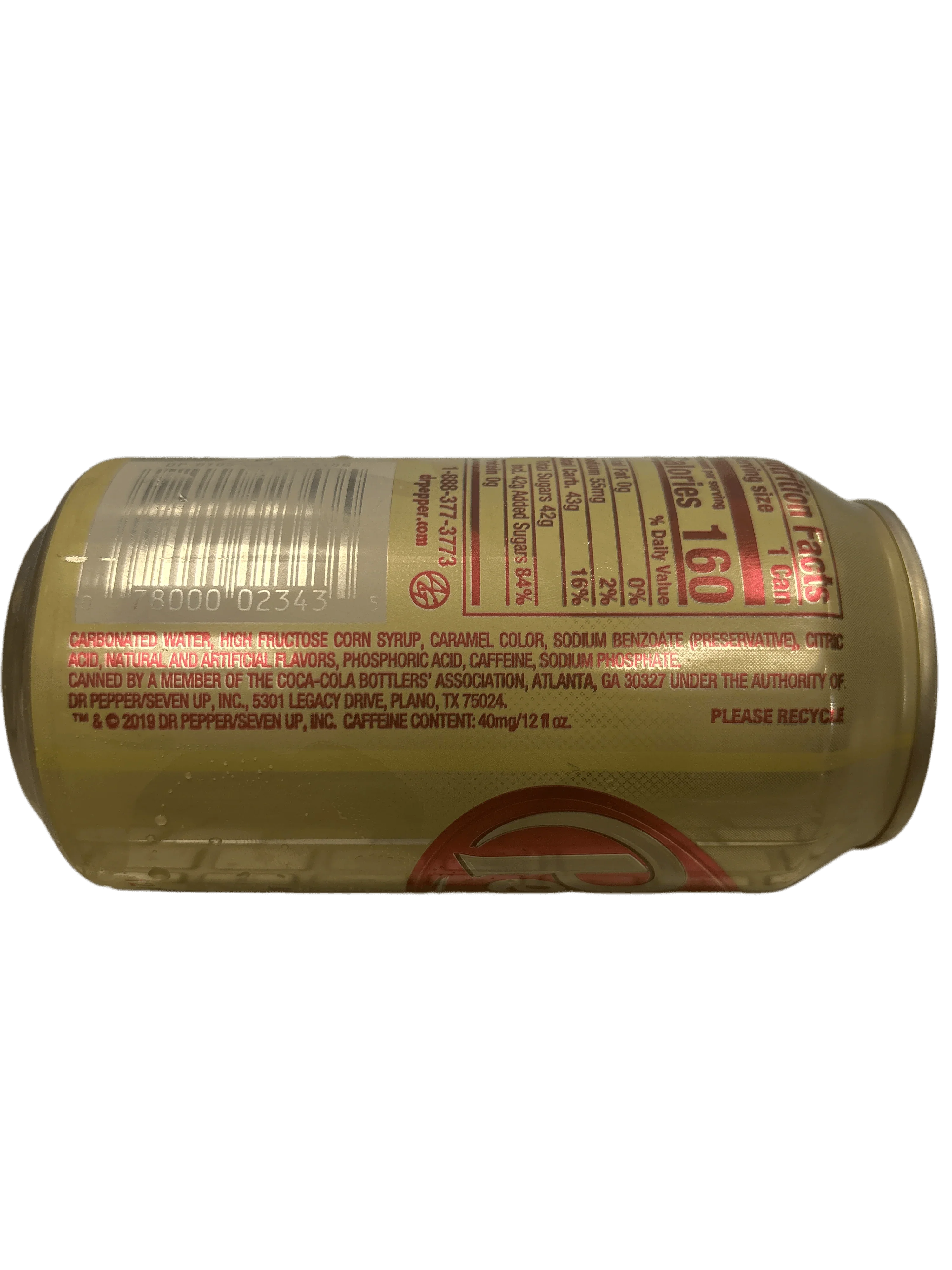 Dr. Pepper Vanilla Float 355ML - U.S Edition