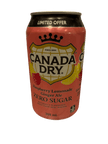 Canada Dry Zero Sugar Raspberry Lemonade Ginger Ale 355ML