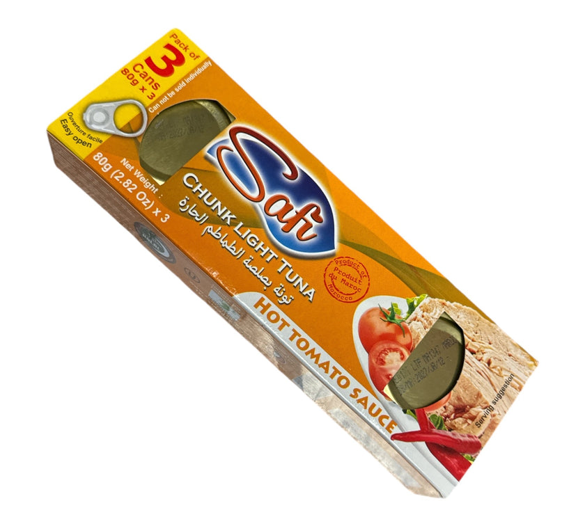 Safi Tuna in spicy tomato sauce 3x80g