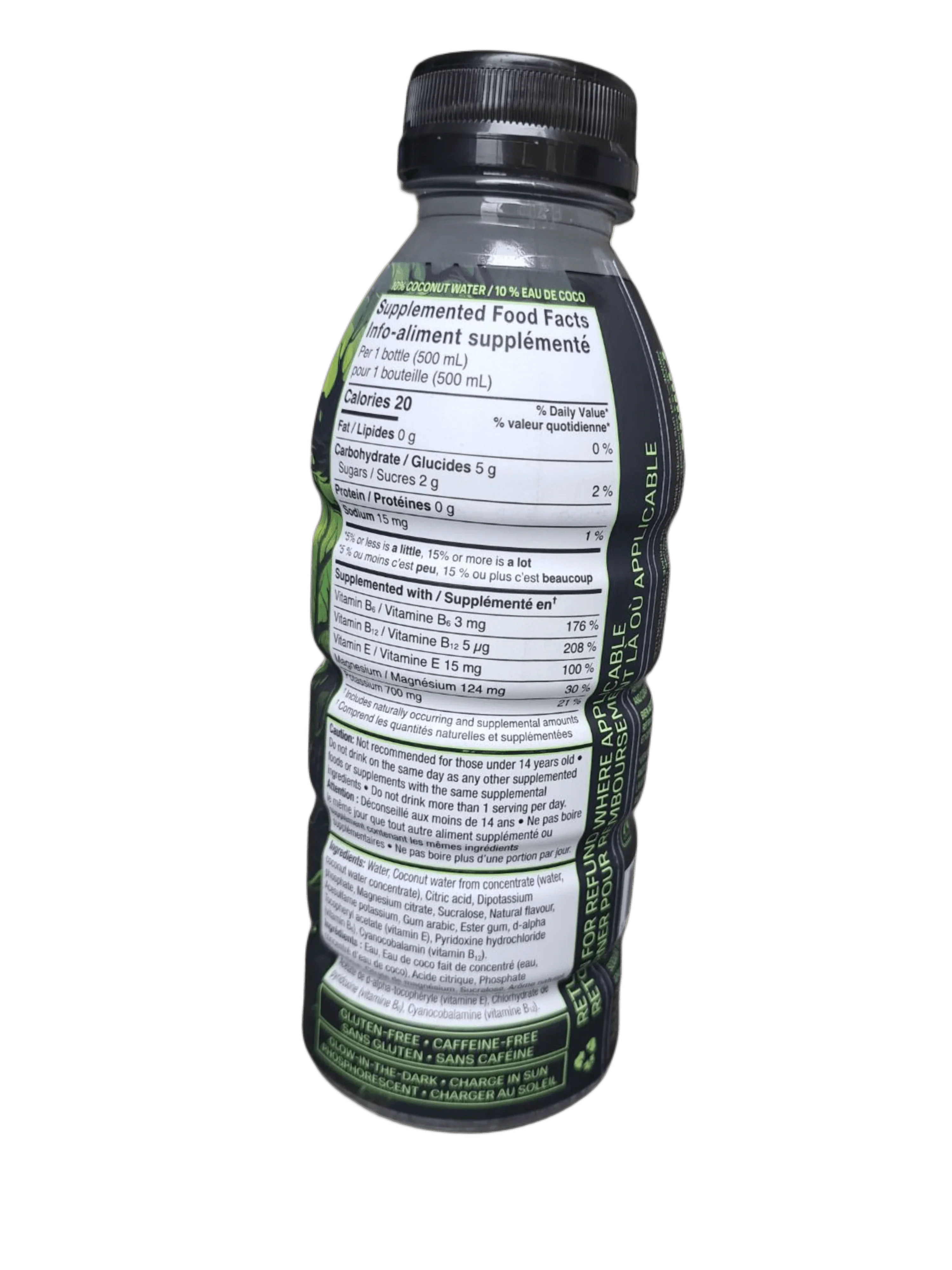 Prime Hydration Glowberry Drink 2024 Limited Edition 500ML - Canada Edition BB: 01/26