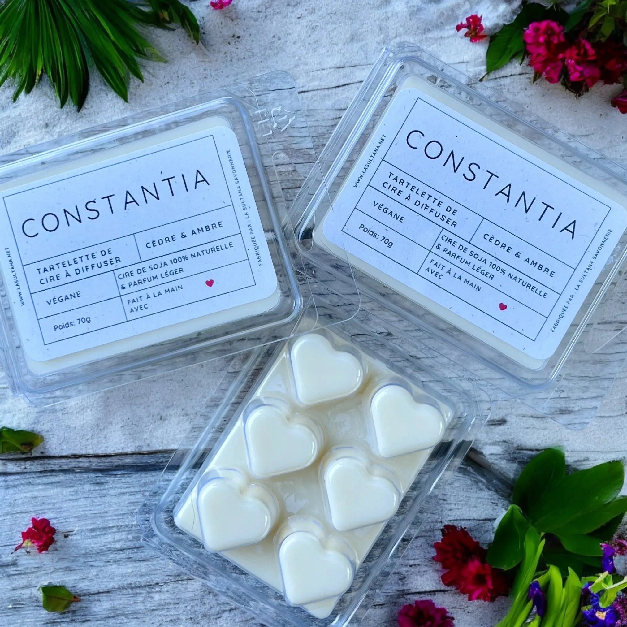 Fondant de cire CONSTANTIA cèdre et ambre
