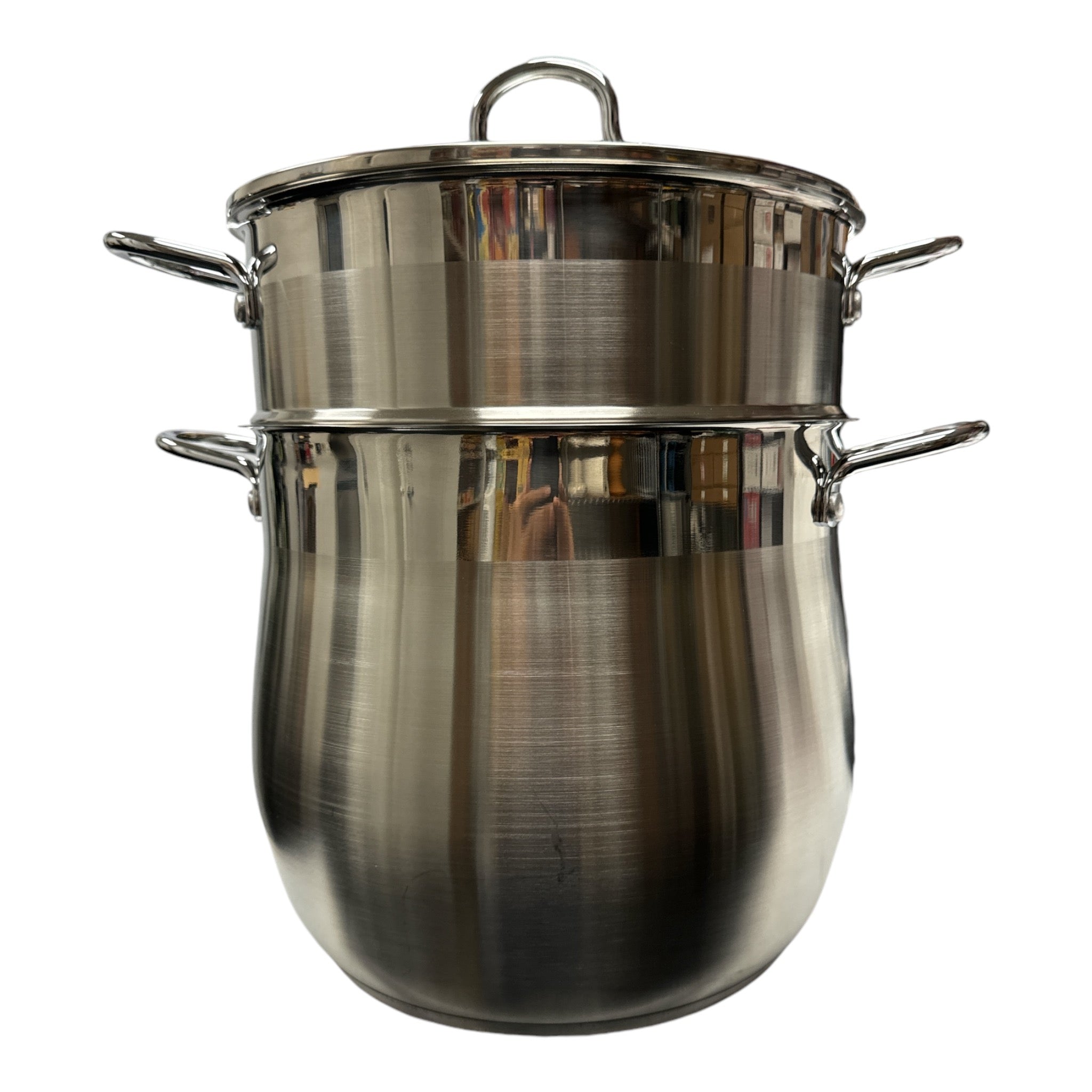 TAYEB Couscoussier Pot Stainless Steel Steamer 12L