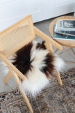Brown Spotted Icelandic Sheepskin Chair Pad | Random