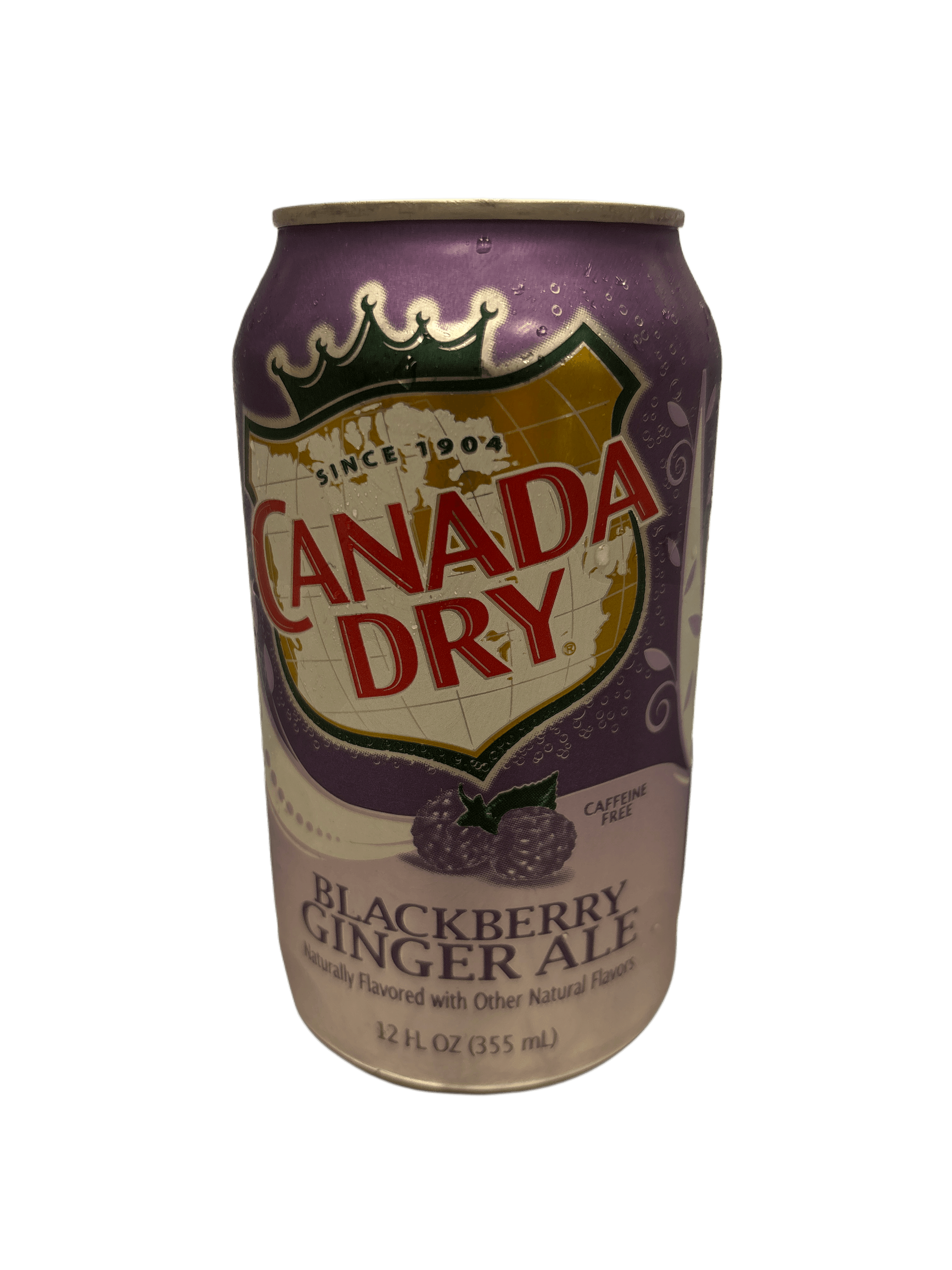 Canada Dry Blackberry Ginger Ale 355ML - Édition canadienne