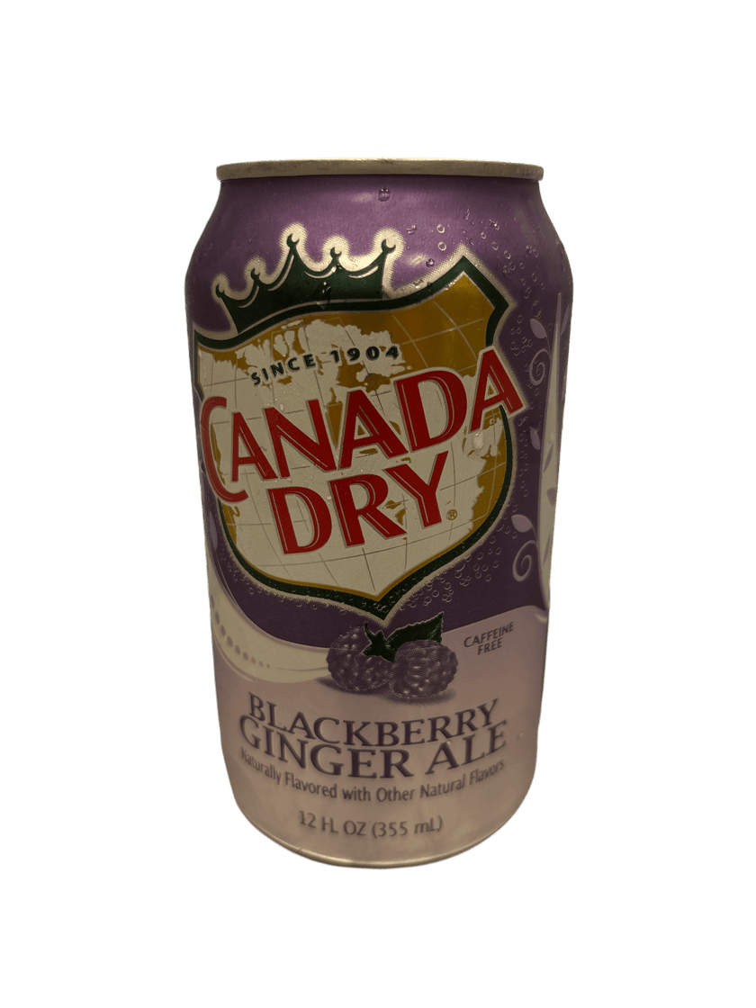 Canada Dry Blackberry Ginger Ale 355ML - Édition canadienne