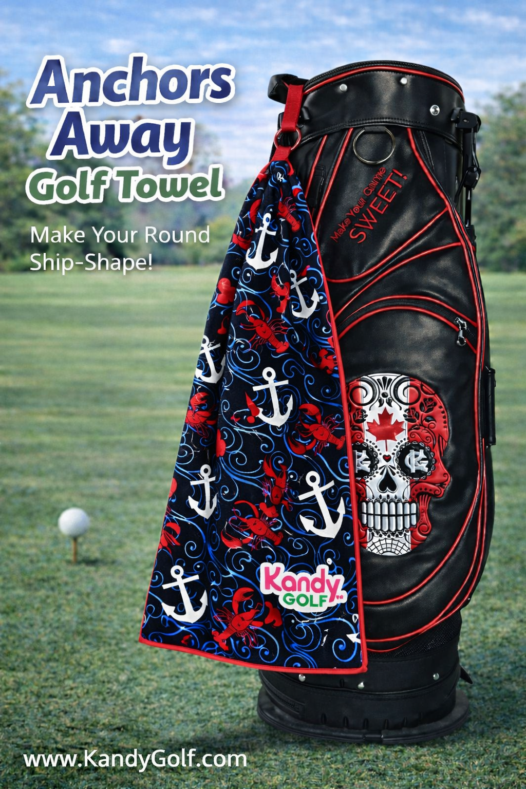 Kandy Golf towels