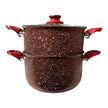 Royal Couscoussier Pot Granite Steamer 6L/22cm