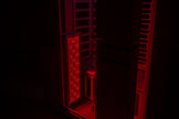 PREORDER SEPTEMBER 2026 - *NEW* 2026 Model-Premium Series-Costway 2-Person Dual Therapy Full Spectrum Infrared Sauna with Red Light Panel($900 Value), WiFi App Control, Chromotherapy & Bluetooth – Okoume Wood- Fully Loaded Indoor Spa