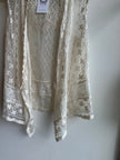 Lace Vest with Hood | Size Medium/Large