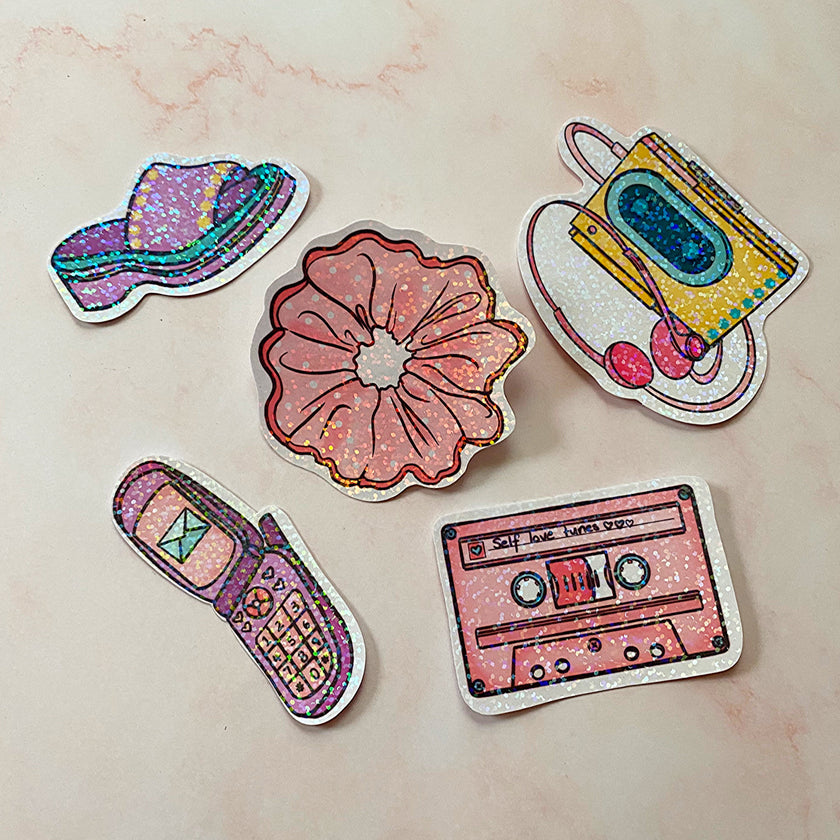 Self Love Tunes 90’s Cassette Sticker