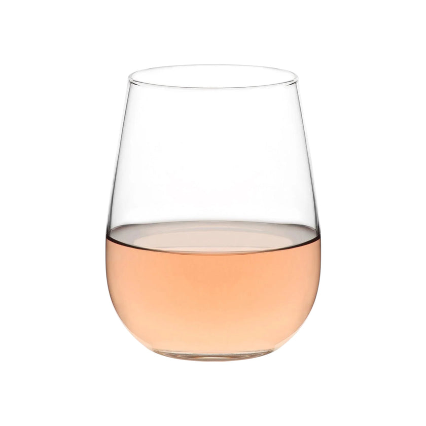 Stemless Wine Glasses 12 Oz - LAV GAIA - Set of 6