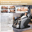 PREORDER-Demo unit - COSTWAY - JL10003WL - Relaxacare Special Buy-Full Body Zero Gravity L-Track Massage Chair Recliner With Voice Control