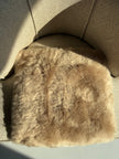 Shorn Nude Icelandic Sheepskin Chair Pad